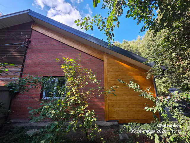 Реконструкция кровли в пгт Кратово: полная санация и монтаж КликФальца - фото объекта 60
